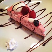Berry cheesecake.  at Chaostheorie in Berlin