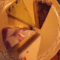 Vegan cakes at Bubō in Budapest