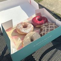 Vegan donuts were amazing!  at Five Daughters Bakery - 5th & Broadway in Nashville