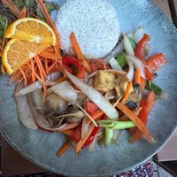 Pad Khing mit Tofu/Gemüse at Rimkong in Bad Herrenalb
