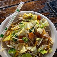 Pad see ew  at Lanna Square Vegan in Chiang Mai