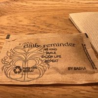 Be thankful.  at Bloome By Sasha  in Barcelona