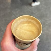 Oat flat white  at KEF - BAKAÐ in Keflavik