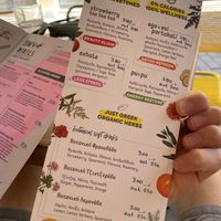 Delicious ice teas 🥰  at Tiny Rebels in Crete