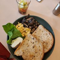 vegan breakfast option at Casa Castanho - Barra in Salvador