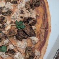 Sausage feta pizza at Lala's Recipes Kenya in Nairobi