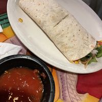 Veggie burrito - ordered dry  at Salsas in Palm Coast