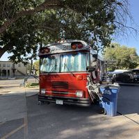 Front of bus   at Brutal Pie in Grand Junction