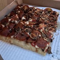 Square pizza   at Brutal Pie in Grand Junction