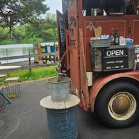 Coffee truck at Smooch Coffee Stand in Sapporo