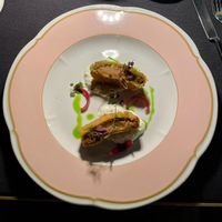 Chickpea cutlet at All'Oro in Rome