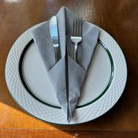 Place setting at Chan Chao in Petaluma