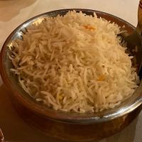 Rice at Curry Y Canela in Madrid