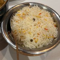 Pulao rice   at Curry Y Canela in Madrid