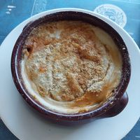 Vegan mousaka at Bacchus - Βάκχος in Crete