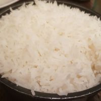 Steamed Basmati Rice at Dakwala Bombay Canteen in Newcastle Upon Tyne