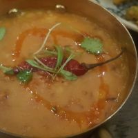 Lasooni Tadka Daal at Dakwala Bombay Canteen in Newcastle Upon Tyne