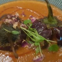 Katta Meetha Baingan at Dakwala Bombay Canteen in Newcastle Upon Tyne