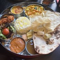 great value vegan thali  at Dakwala Bombay Canteen in Newcastle Upon Tyne