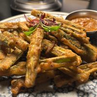 Okraaaaaasaaaaaaaaaar Fries. Fuck off man  at Dakwala Bombay Canteen in Newcastle Upon Tyne
