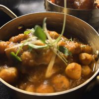 Chick peas ya daft lad   at Dakwala Bombay Canteen in Newcastle Upon Tyne