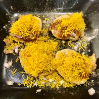 Chaat puri at Barbeque Nation - Dalma Mall in Abu Dhabi