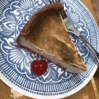 Tofu vegan Cheese cake   at Veggie Heaven in Somerset