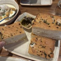 🥵GARLIC FOCCACIA😮‍💨  at Andare in Seattle