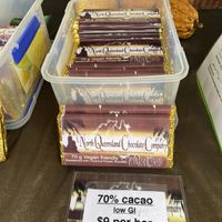 Chocolate bars   at North Queensland Chocolate Company in Mossman