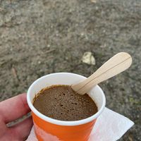 Chilli chocolate ice cream   at North Queensland Chocolate Company in Mossman