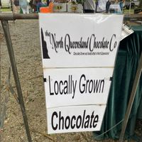 Nth QLD Chocolate Co. stall    at North Queensland Chocolate Company in Mossman