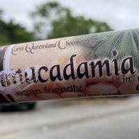 Macadamia chocolate bar   at North Queensland Chocolate Company in Mossman