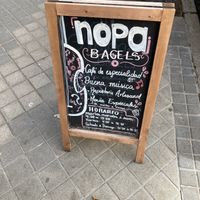  at Nopa Bagels in Madrid