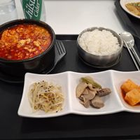 Tofu stew  at Loving Hut - Real Love in Seoul