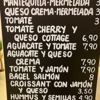 Toasts - the ones with tomato/avocado & tomato/hummus & seeds/peanut buttter and banana (or jelly if you ask) are vegan at Vortex Coffee Society in Madrid