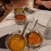Dahl di lenticchie e Veg Jalfredi at Gandhi in Padua