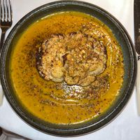 Roast cauliflower   at Aarde in Madrid
