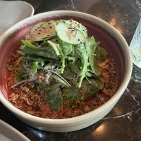 I think this was a mango salad? I honestly forget.  at Lady Bongo in Madrid