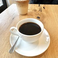 Coffee with oat milk   at Two Sisters in Ventnor City