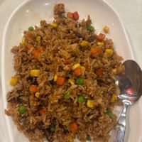 Vegetables fried rice at Hong Kong Lucky Restaurant in Chiang Mai