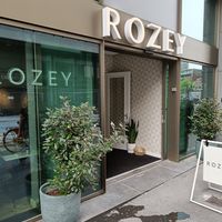 Front of restaurant at Rozey in The Hague