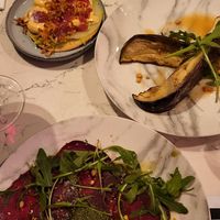 Delicious cold mezze dishes at Rozey in The Hague