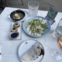 De  carpaccio is echt niet normaal lekker   at Rozey in The Hague
