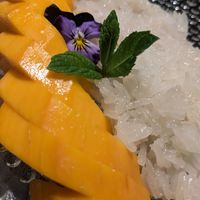 Sticky Rice and Mango at Herb in Chicago