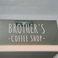The logo at Brother's Coffee Shop in La Rochelle