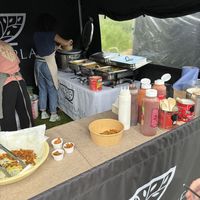 Cooking station   at Planted Plates in Milton