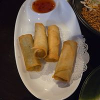 Spring rolls at Sushi And Thai in Dunmore