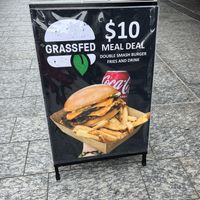 On queen st mall Brisbane. Every Wednesday opposite the market. #Veganuary at Grassfed in Brisbane
