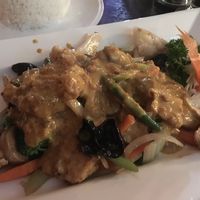 Satay vegetables  at EasyGo Thai in Mount Maunganui