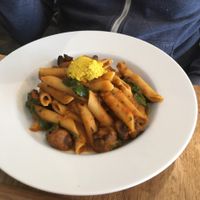 vegan organic pasta  at Ungaro Raw in Rozelle